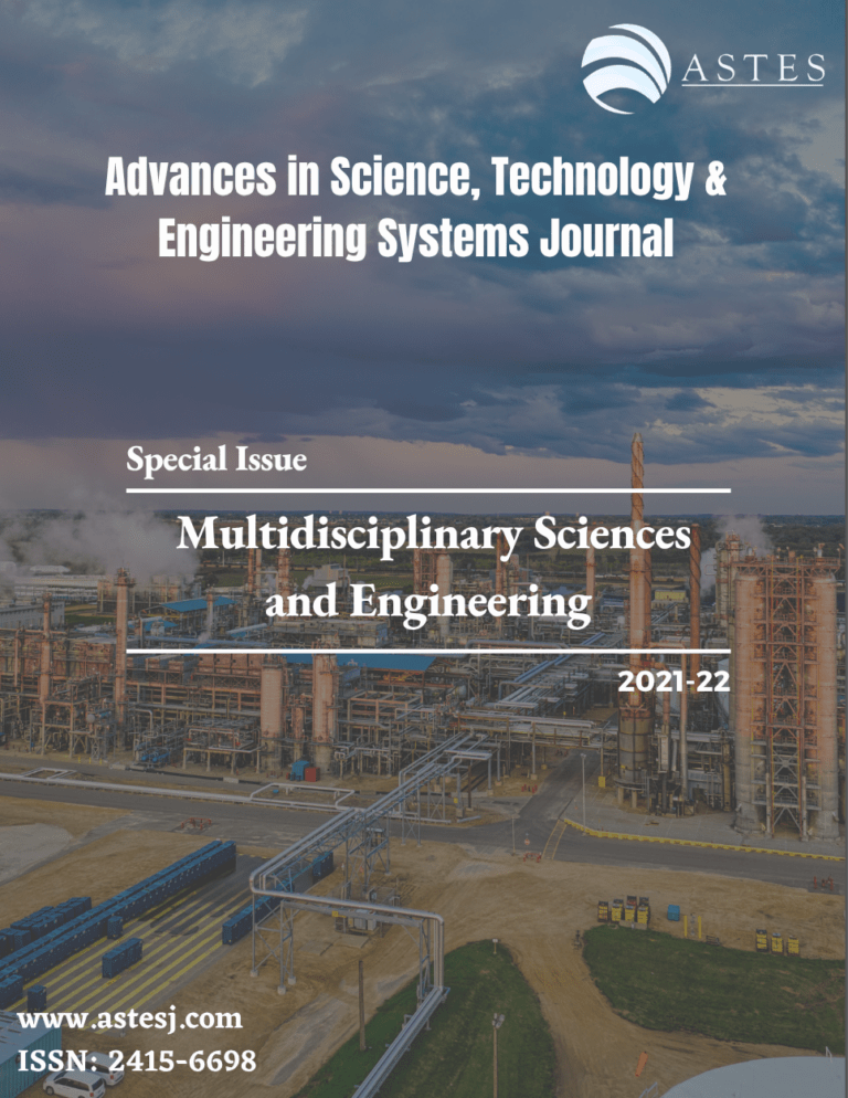 Special Issue on Multidisciplinary Sciences and Engineering 2021-22