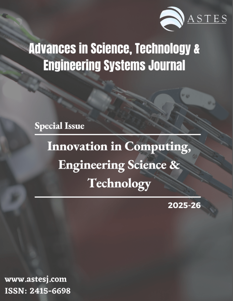 Special Issue on Computing, Engineering and Multidisciplinary Sciences 2025
